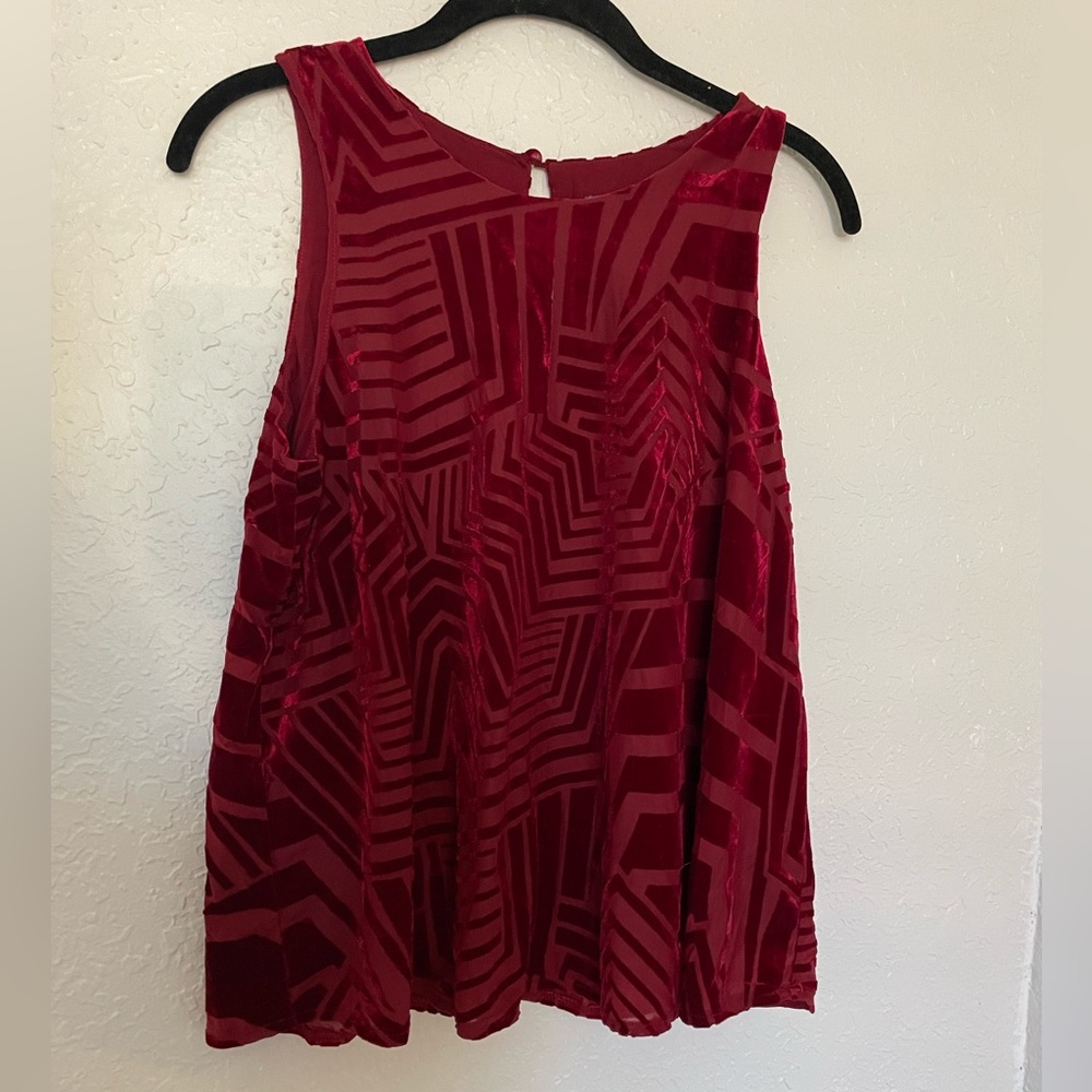 Velvet Sleeveless Sunday in Brooklyn Top - Picture 3 of 6
